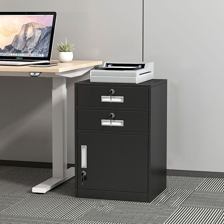 Modern File Cabinet Steel Locking Drawers and Storage Filing Cabinet