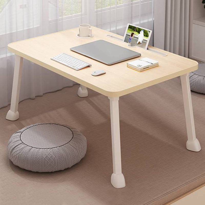 Modern Style Office Desk Rectangular Shape Task Desk with 4-Legs for Home