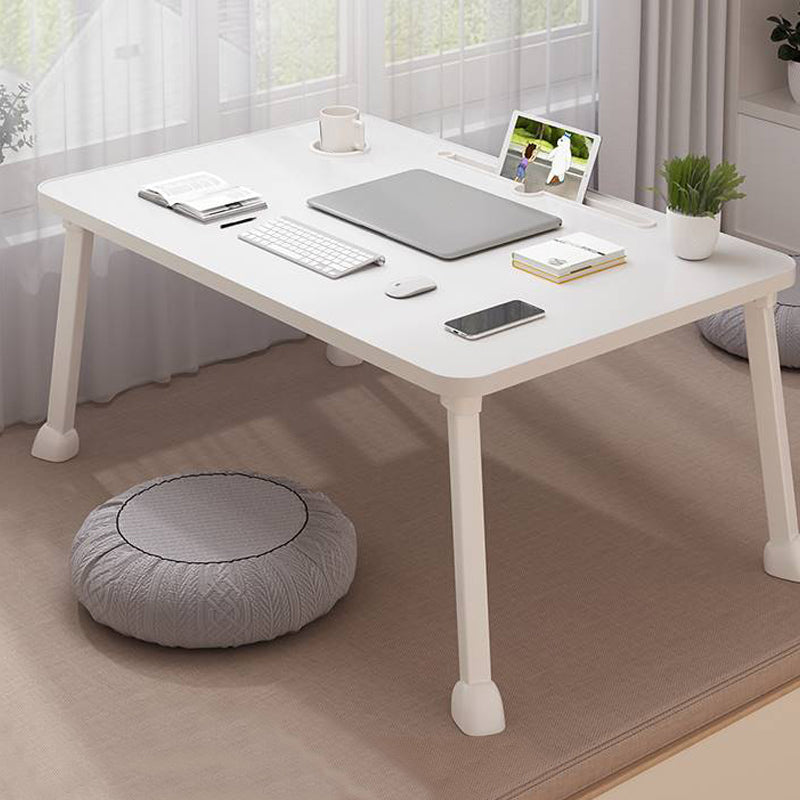 Modern Style Office Desk Rectangular Shape Task Desk with 4-Legs for Home