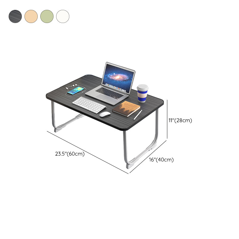 Rectangular Shaped Office Task Table Wooden Writing Desk in Natural/Black/Green/White