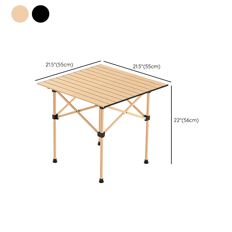 Contemporary Aluminum Camping Table Removable Folding Camping Table