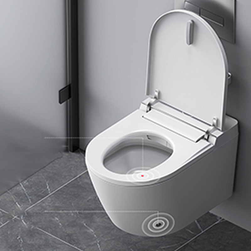 Wall Mounted Bidet in White with Unlimited Warm Water and Heated Seat