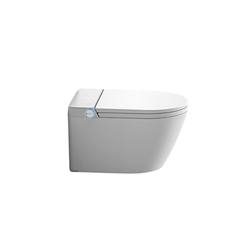 Wall Mounted Bidet in White with Unlimited Warm Water and Heated Seat