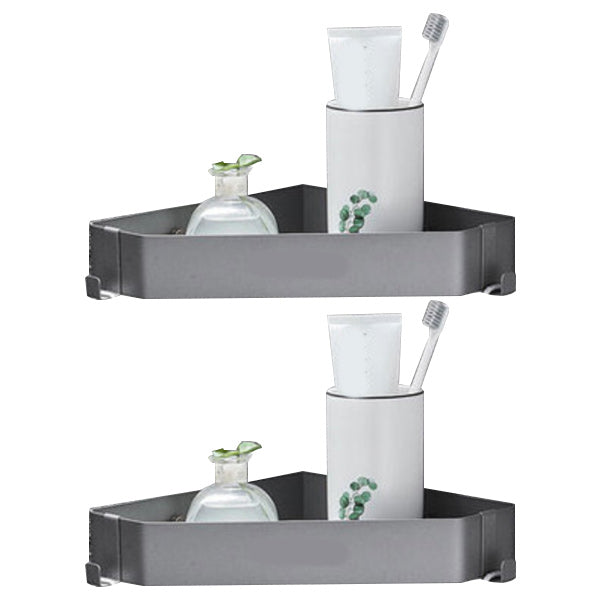 Stainless Steel Bathroom Accessory Set Modern Triangle Basket