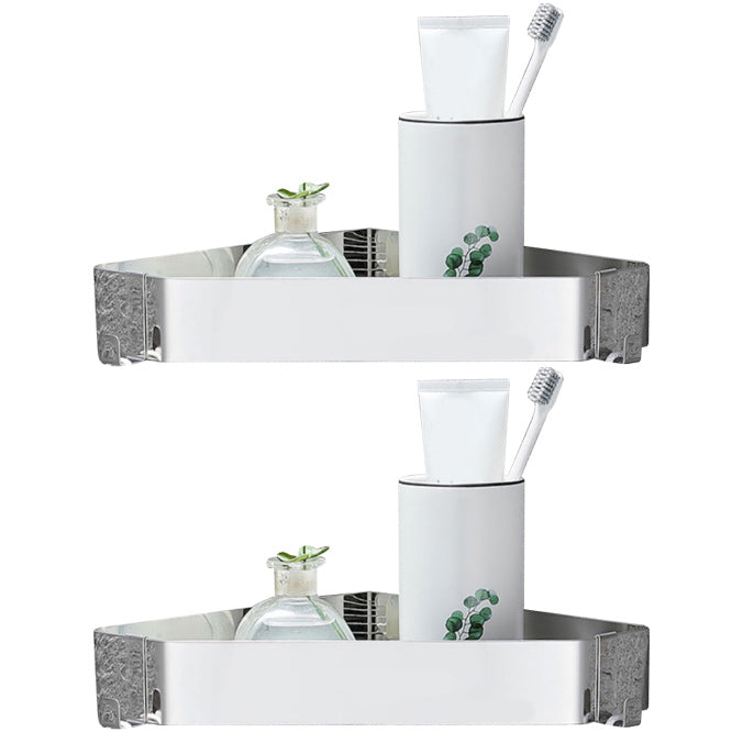 Stainless Steel Bathroom Accessory Set Modern Triangle Basket