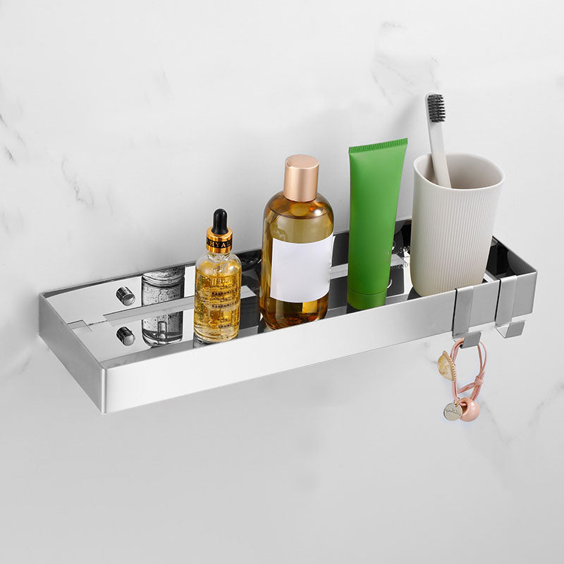 Silver Bathroom Accessories Hardware Set Modern Bathroom Accessory Kit