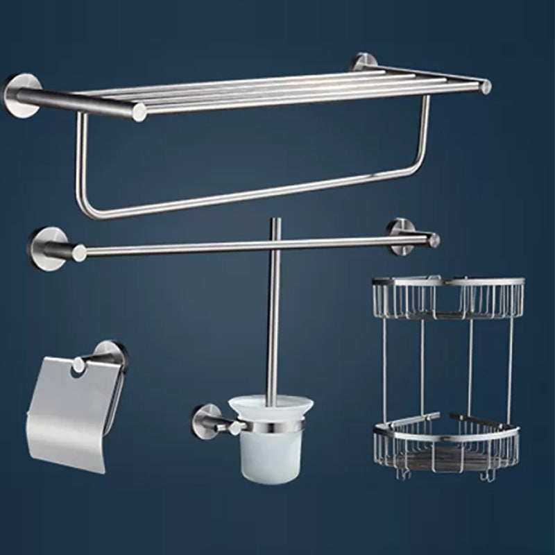 Chrome Traditional Bathroom Hardware Set Stainless Steel Bathroom Set