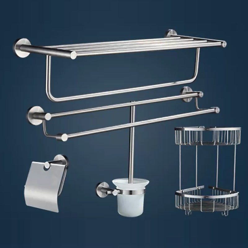 Chrome Traditional Bathroom Hardware Set Stainless Steel Bathroom Set