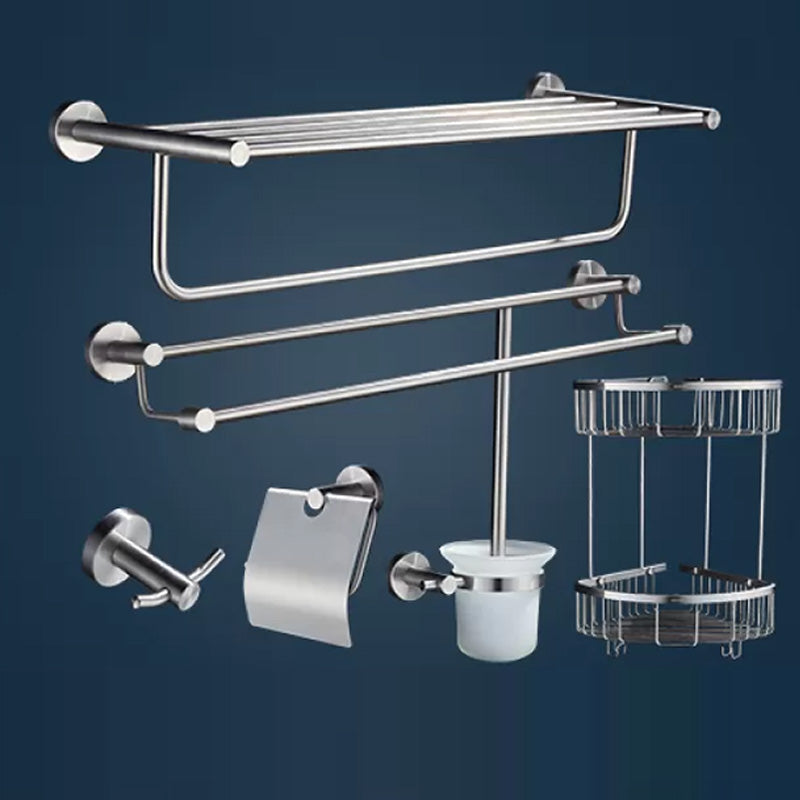 Chrome Traditional Bathroom Hardware Set Stainless Steel Bathroom Set