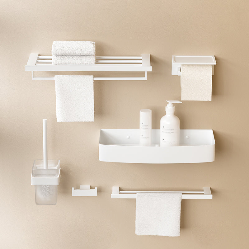 Modern Bathroom Accessory Set White Bathroom Accessories Hardware Set