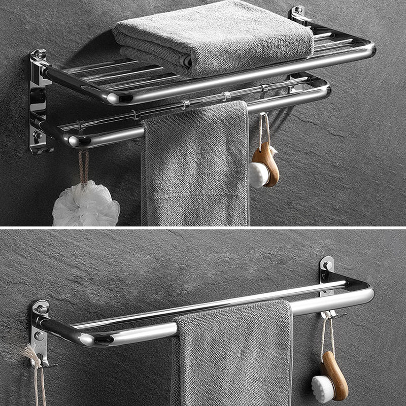 Modern Bathroom Accessory Set Silver Bathroom Accessories Hardware Set