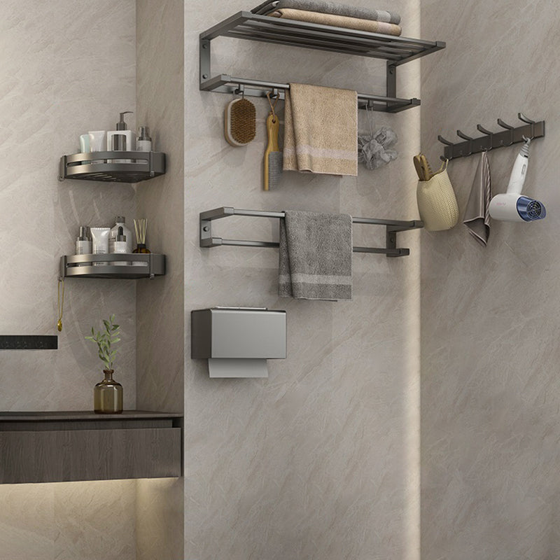 Modern Bathroom Accessory Set Grey Bathroom Accessories Hardware Set