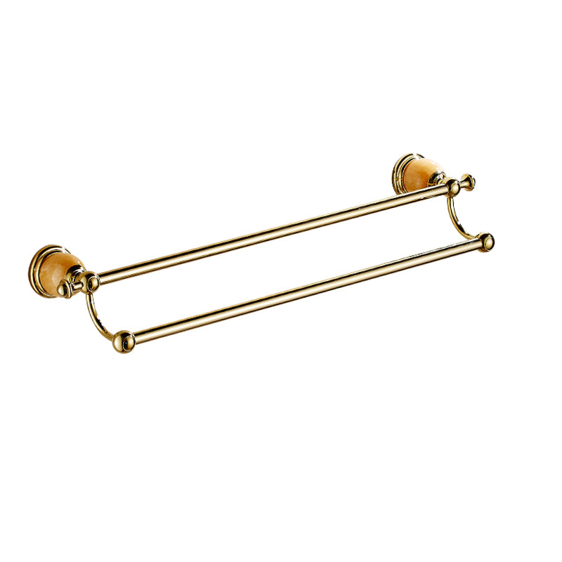 Polished Gold Bathroom Set Metal Bathroom Accessories Hardware Set