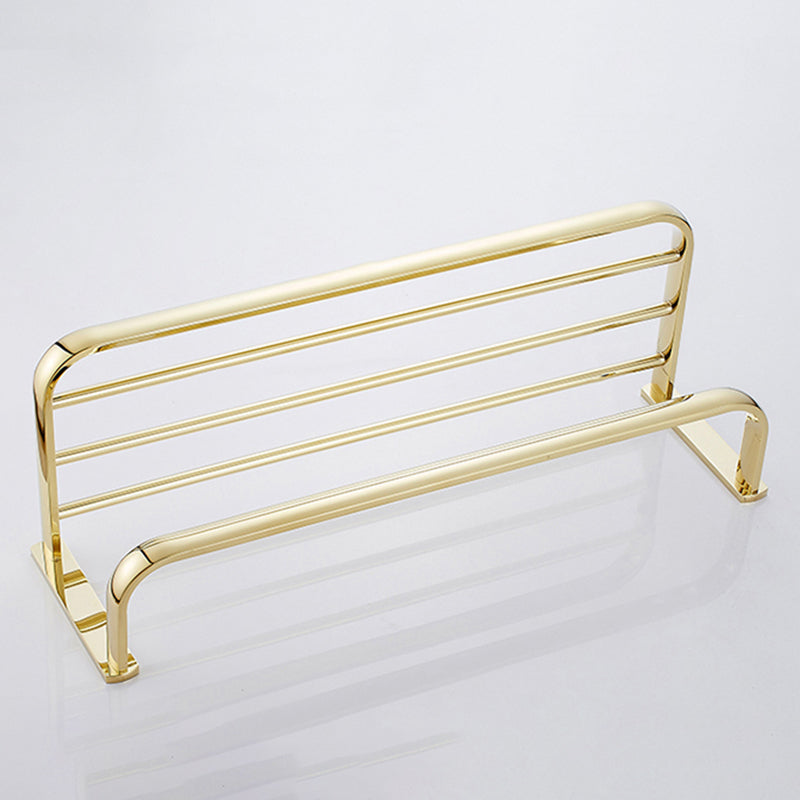 Traditional Style Golden Bathroom Accessory as Individual or as a Set