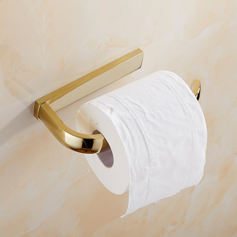 Traditional Style Golden Bathroom Accessory as Individual or as a Set