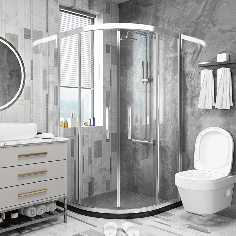 Modern Shower Enclosure Laminated Glass Corner with Fixed Panel Shower Stall