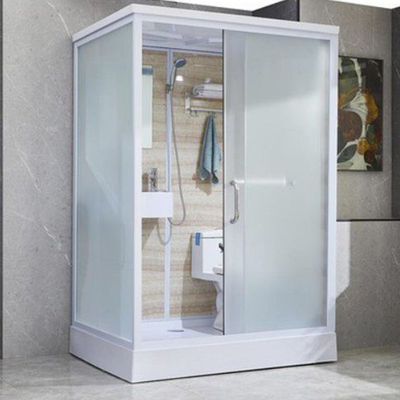 Modern Framed Shower Stall Clear Tempered Shower Stall for Bathroom