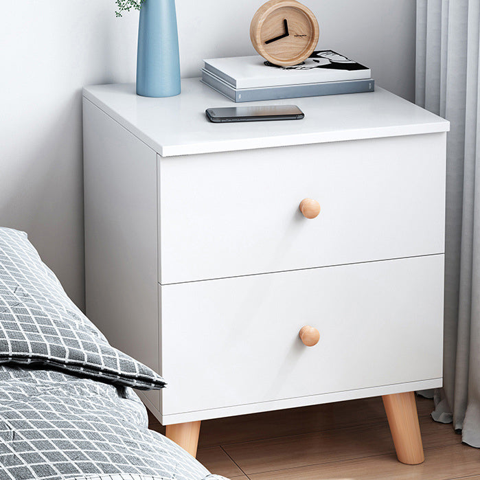 Modernism Bed Nightstand Storage Drawer Night Table for Home