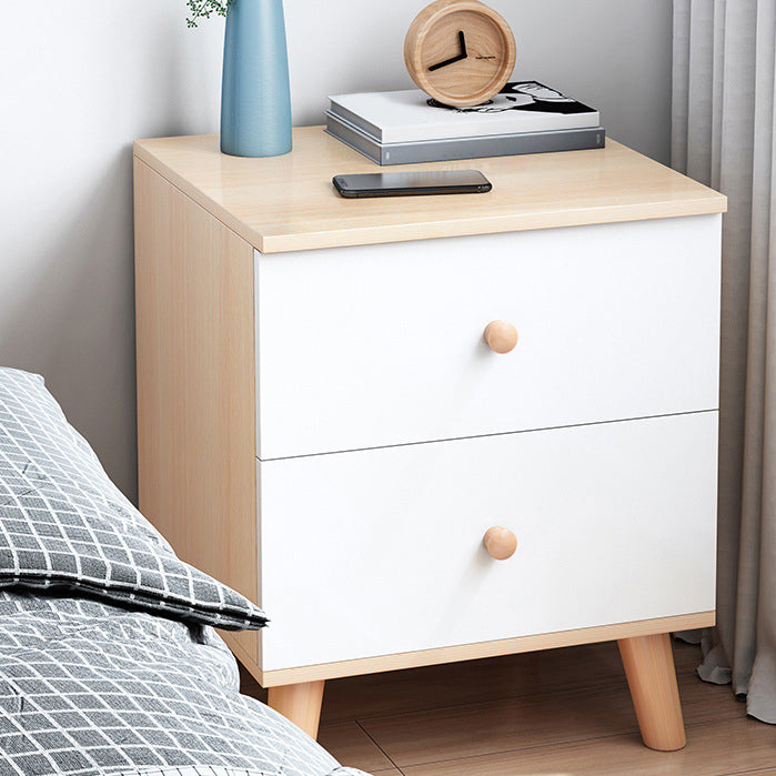 Modernism Bed Nightstand Storage Drawer Night Table for Home