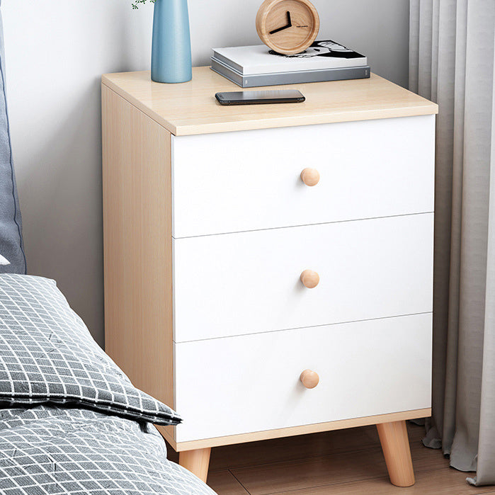 Modernism Bed Nightstand Storage Drawer Night Table for Home