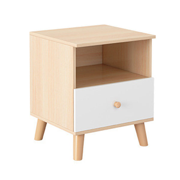 Modernism Bed Nightstand Storage Drawer Night Table for Home