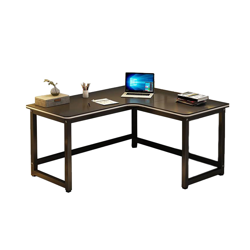 Contemporary Black Office Desk Wooden Writing Desk for Office