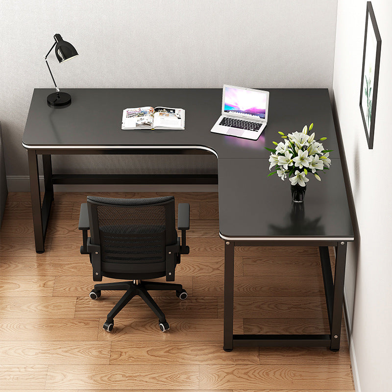 Contemporary Black Office Desk Wooden Writing Desk for Office