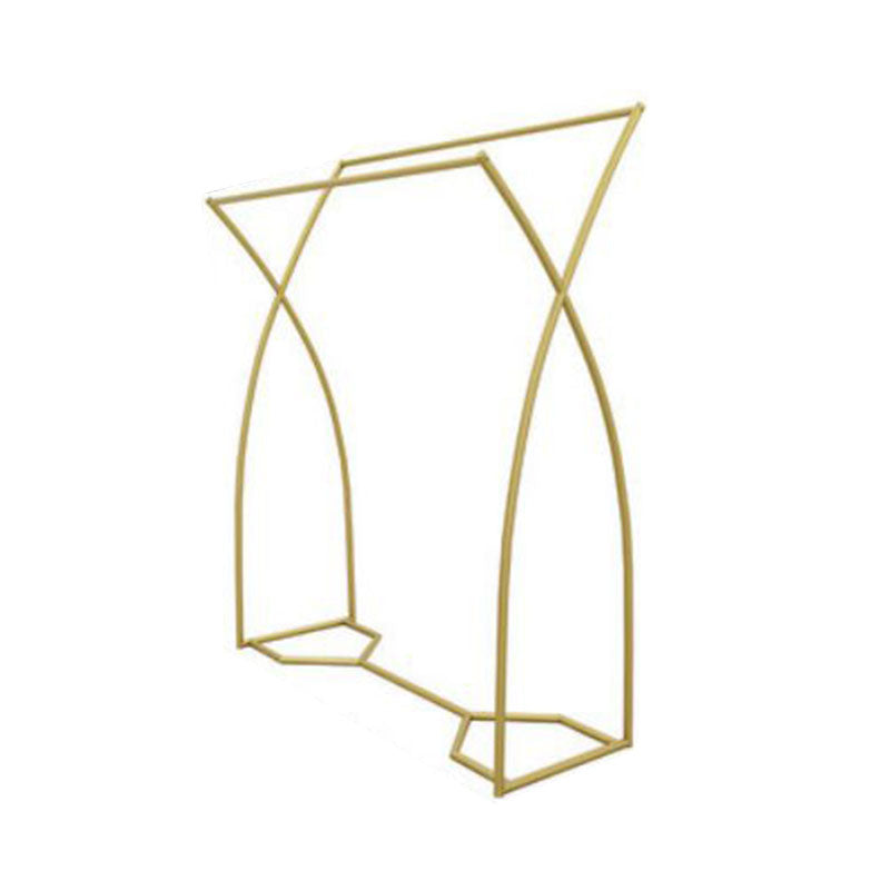 Gorgeous Coat Hanger Stand Solid Color Metal Coat Rack for Living Room