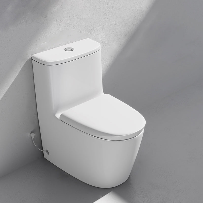 Modern White Ceramic Flush Toilet Floor Mounted Urine Toilet for Bathroom