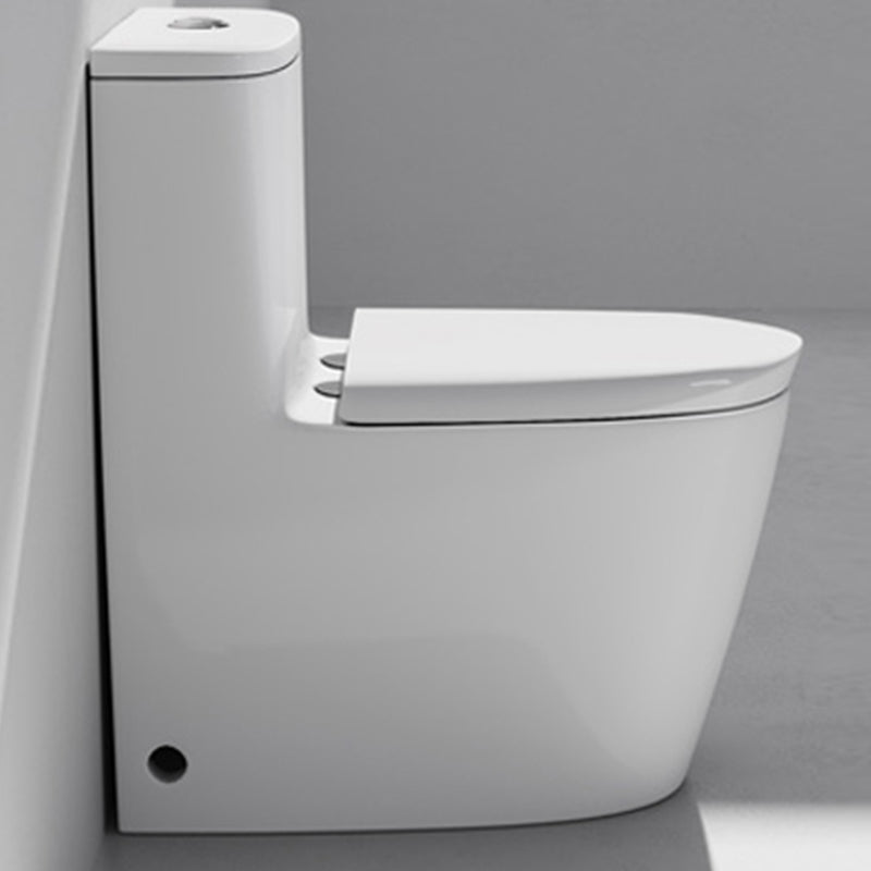 Modern White Ceramic Flush Toilet Floor Mounted Urine Toilet for Bathroom