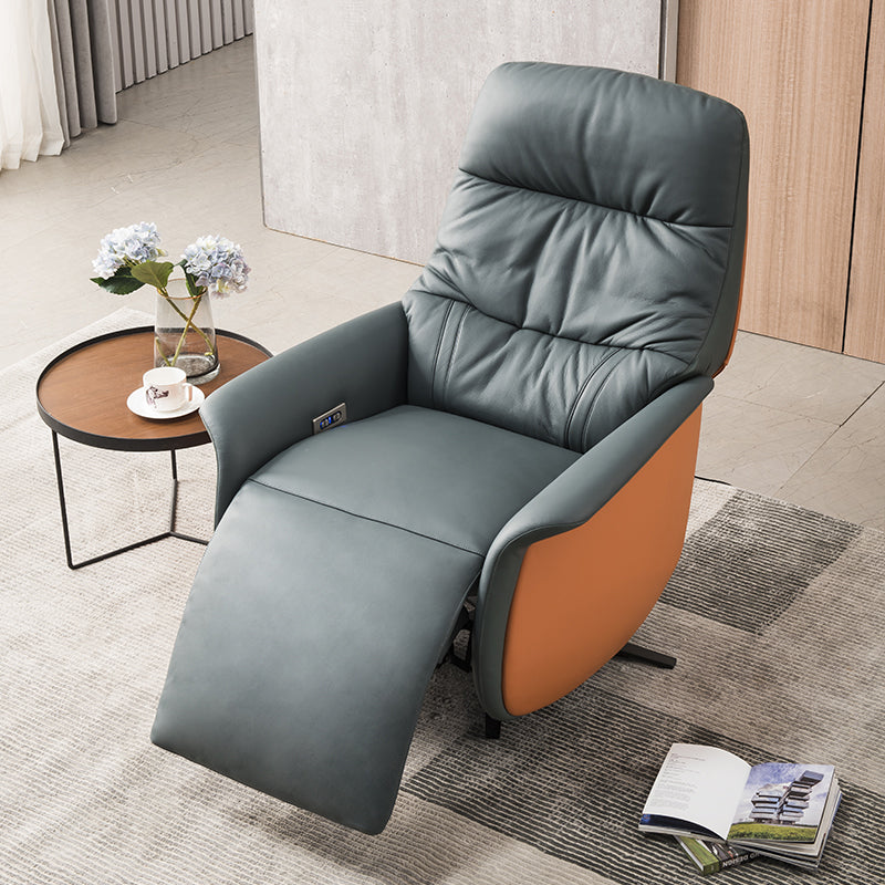 Scandinavian Swivel Base Standard Recliner Single Recliner Chair