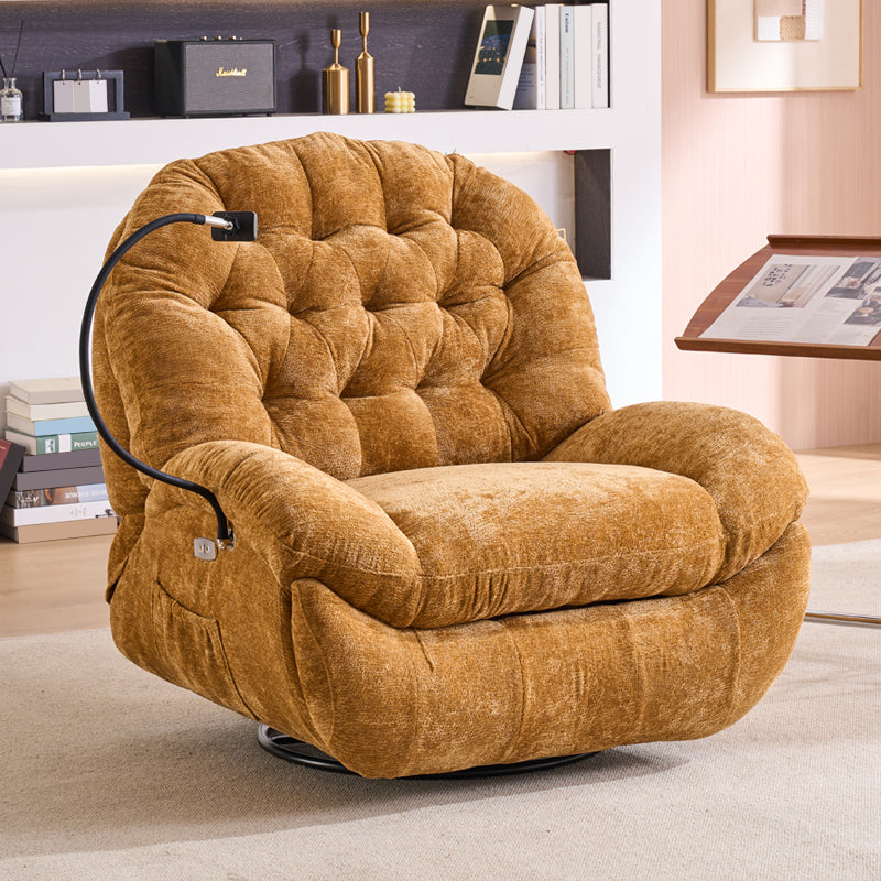 Contemporary Fabric Standard Recliner Nordic Style Living Room Single Recliner