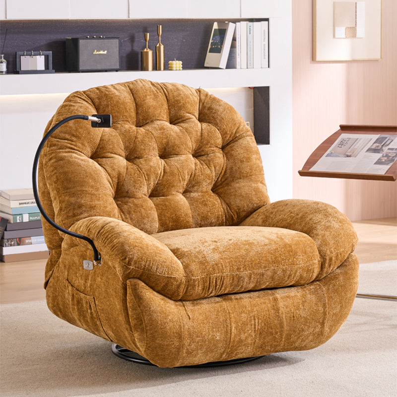 Contemporary Fabric Standard Recliner Nordic Style Living Room Single Recliner