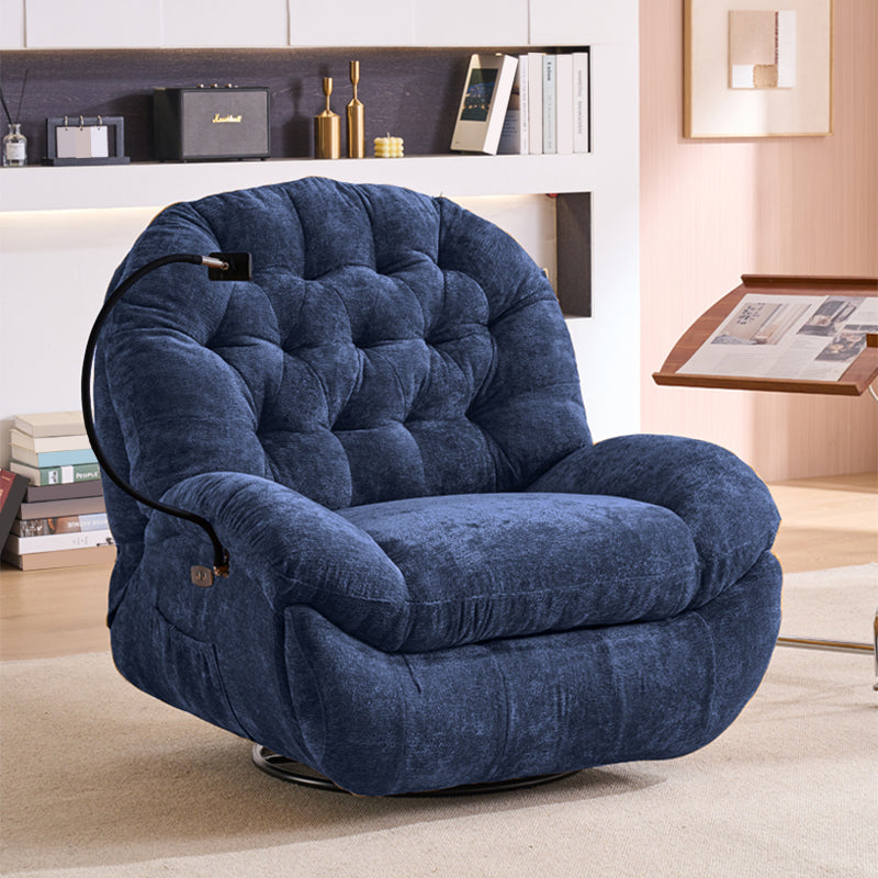 Contemporary Fabric Standard Recliner Nordic Style Living Room Single Recliner