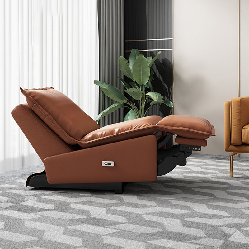 Contemporary Armless Standard Recliner Gliding Recliner Chair