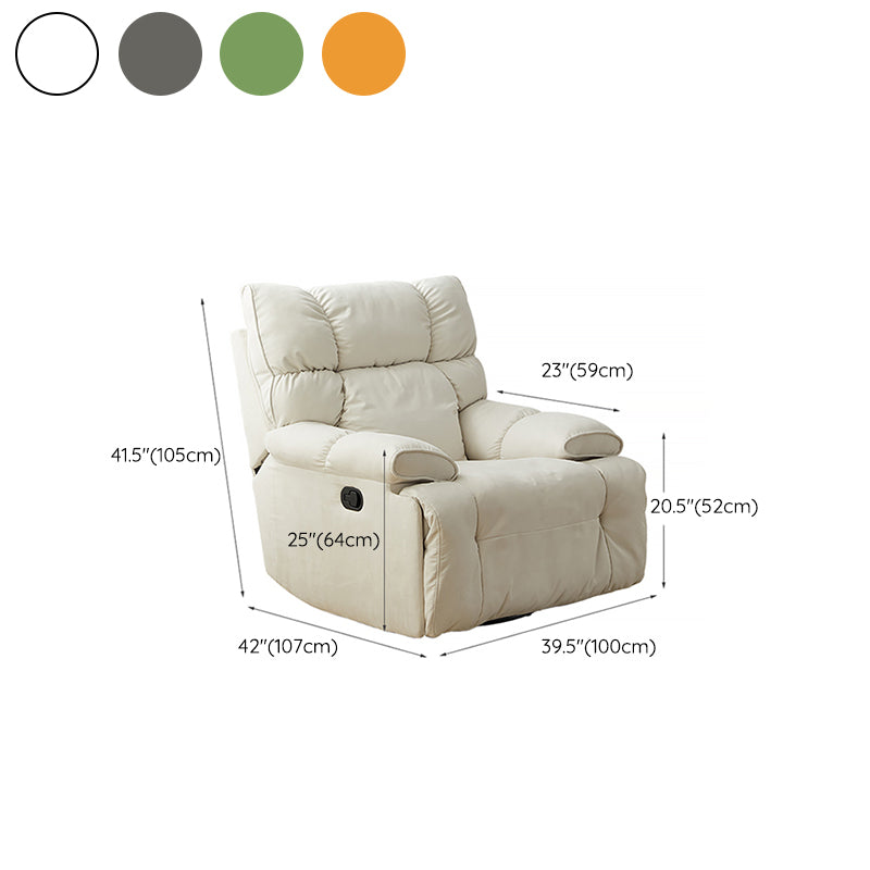 Modern Lumbar Support Recliner Swivel Rocker Standard Recliner