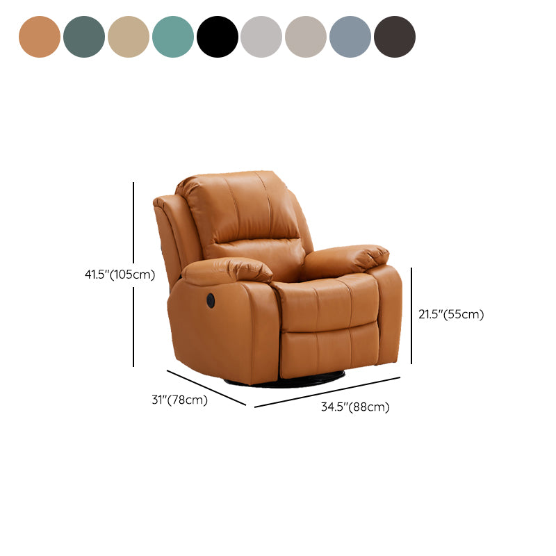 Living Room Standard Recliner Modern & Contemporary Solid Color Recliner Chair