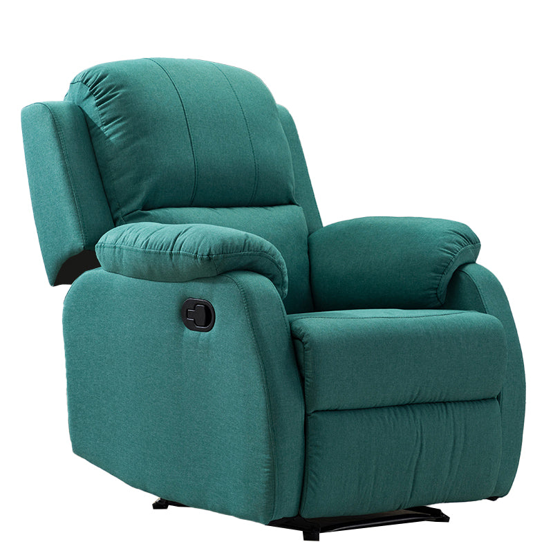 Solid Color Recliner Chair Metal Frame Standard Recliner with Independent Foot