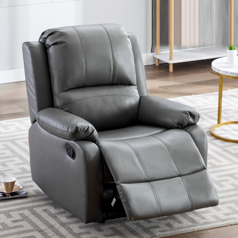 USB Charge Port Wooden Recliner Swivel Rocker Standard Recliner