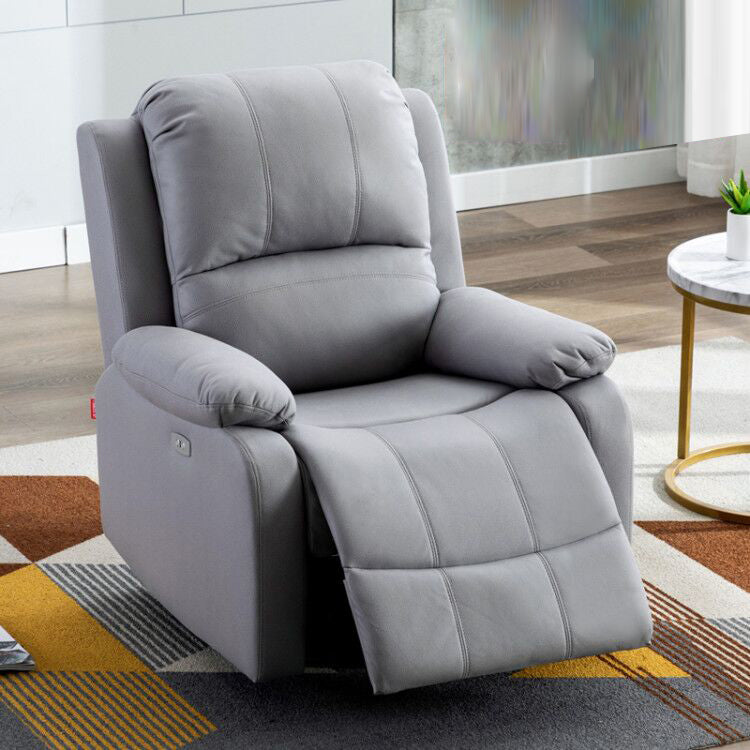 USB Charge Port Wooden Recliner Swivel Rocker Standard Recliner