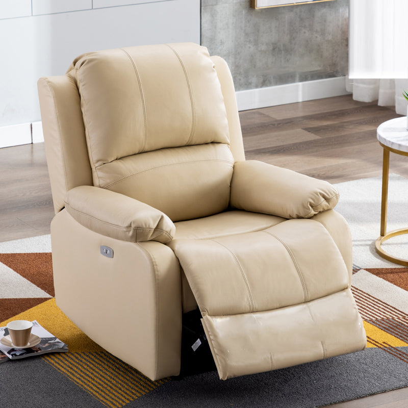 USB Charge Port Wooden Recliner Swivel Rocker Standard Recliner