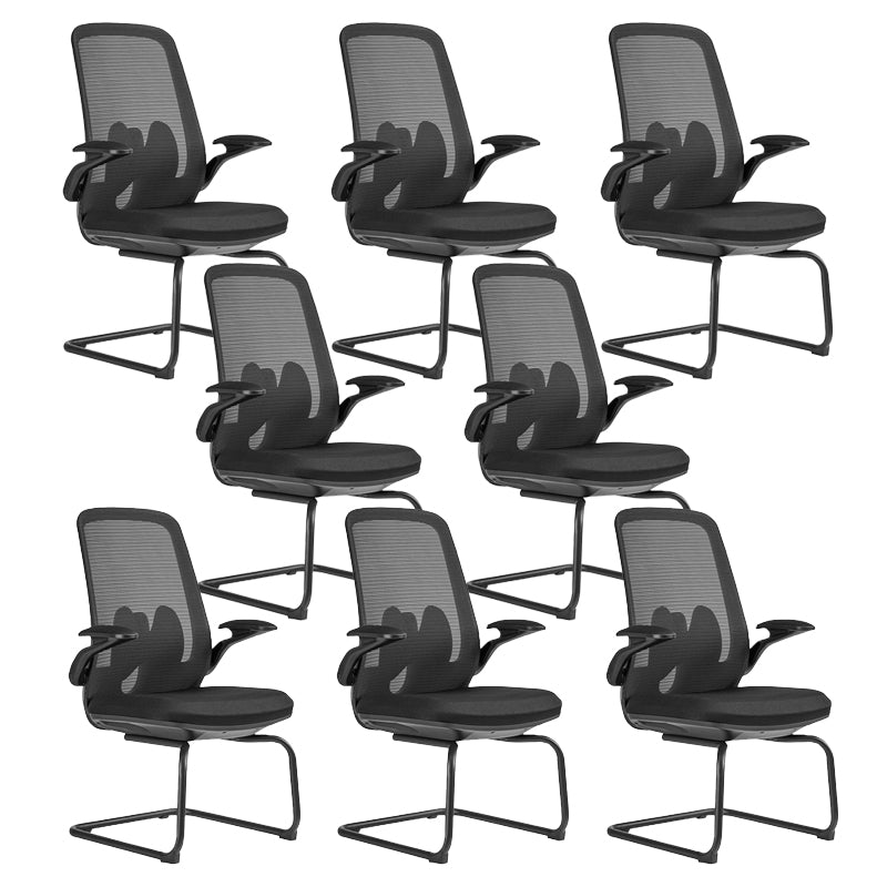 Modern Removable Arms Office Chair No Distressing Ergonomic Desk Chair