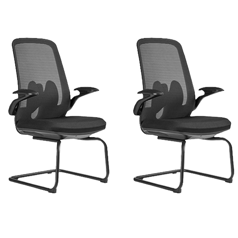 Modern Removable Arms Office Chair No Distressing Ergonomic Desk Chair