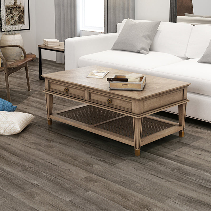 Textured Laminate Flooring Rectangular Slip Resistant Indoor Modern Laminate