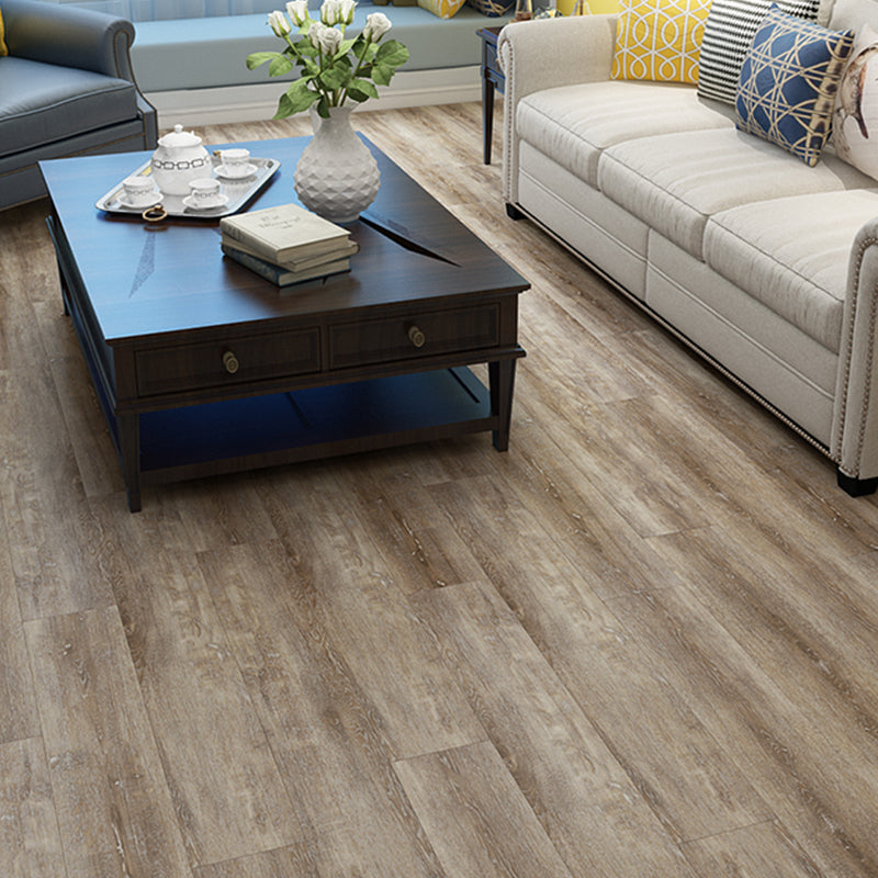 Textured Laminate Flooring Rectangular Slip Resistant Indoor Modern Laminate