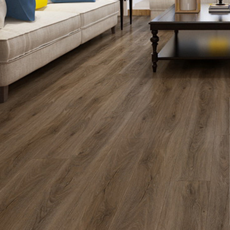 Textured Laminate Flooring Rectangular Slip Resistant Indoor Modern Laminate