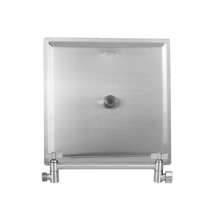 Modern Square Showerhead Wall-Mount Standard Spray Fixed Shower Head