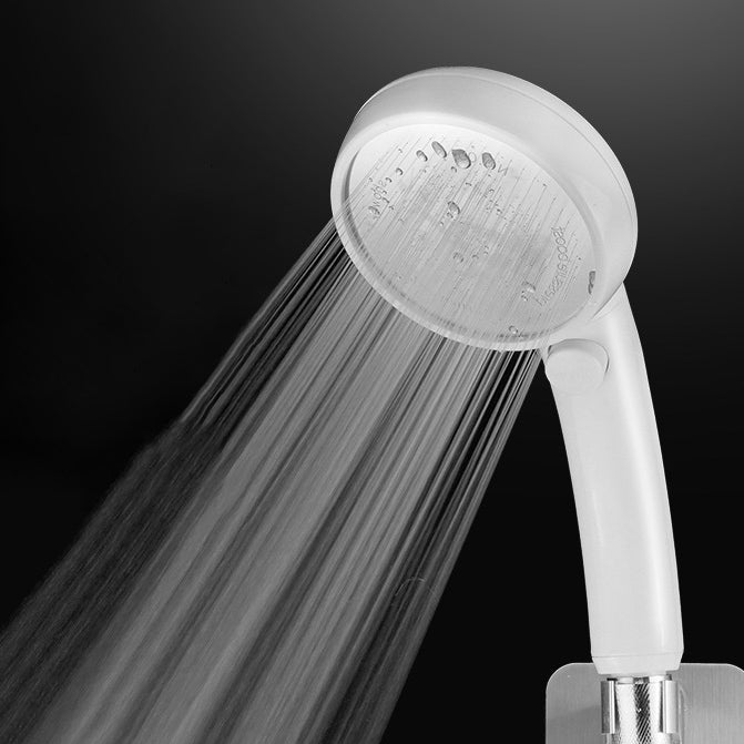 Modern Plastic Shower Head Standard Round Handheld Shower Heads