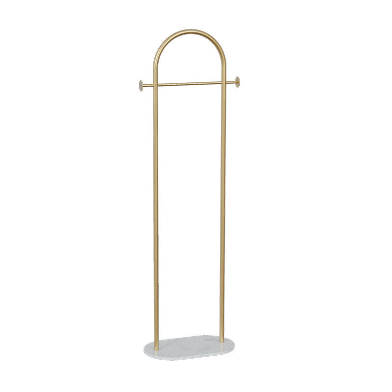 Free Standing Hall Stand Glam Style Metal Hall Stand with Coat Hook