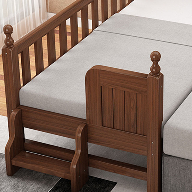 Brown Traditional Nursery Bed No Changing Table Included Wood Day Bed